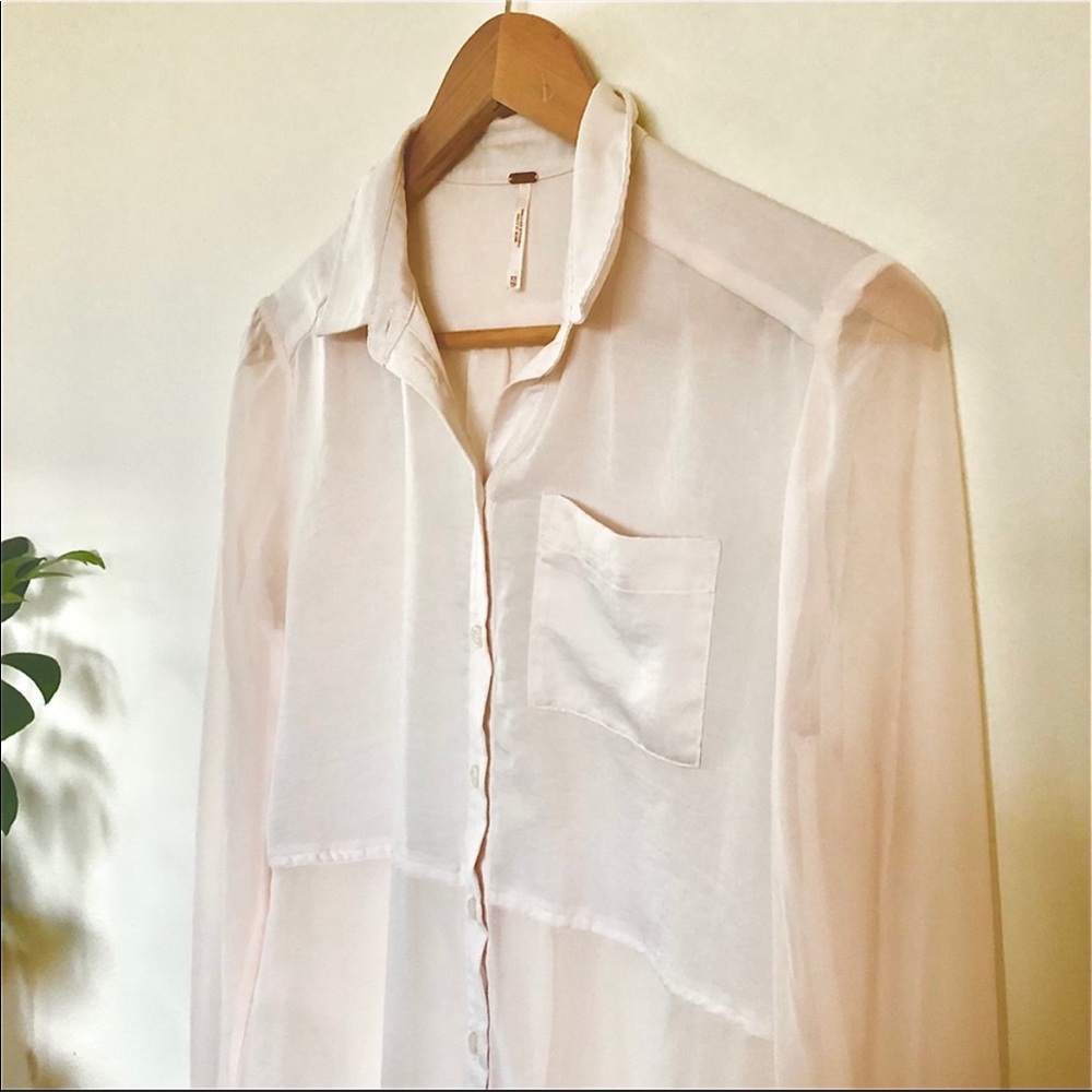 Free People Best of Both Worlds Blouse